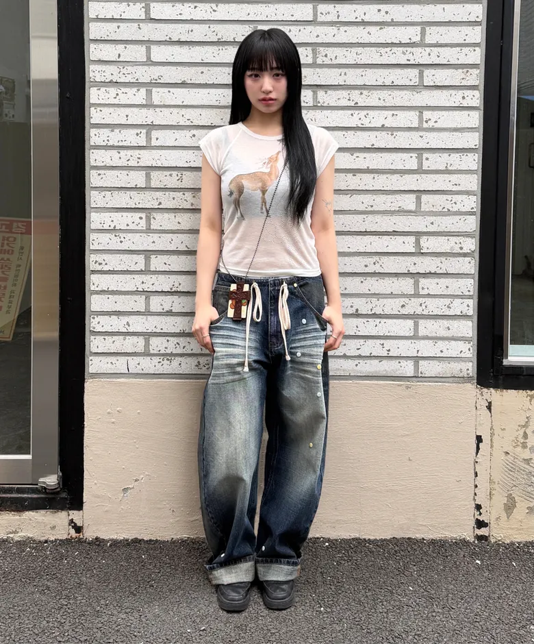 Zen Deer Tee White – SCULPTOR JAPAN