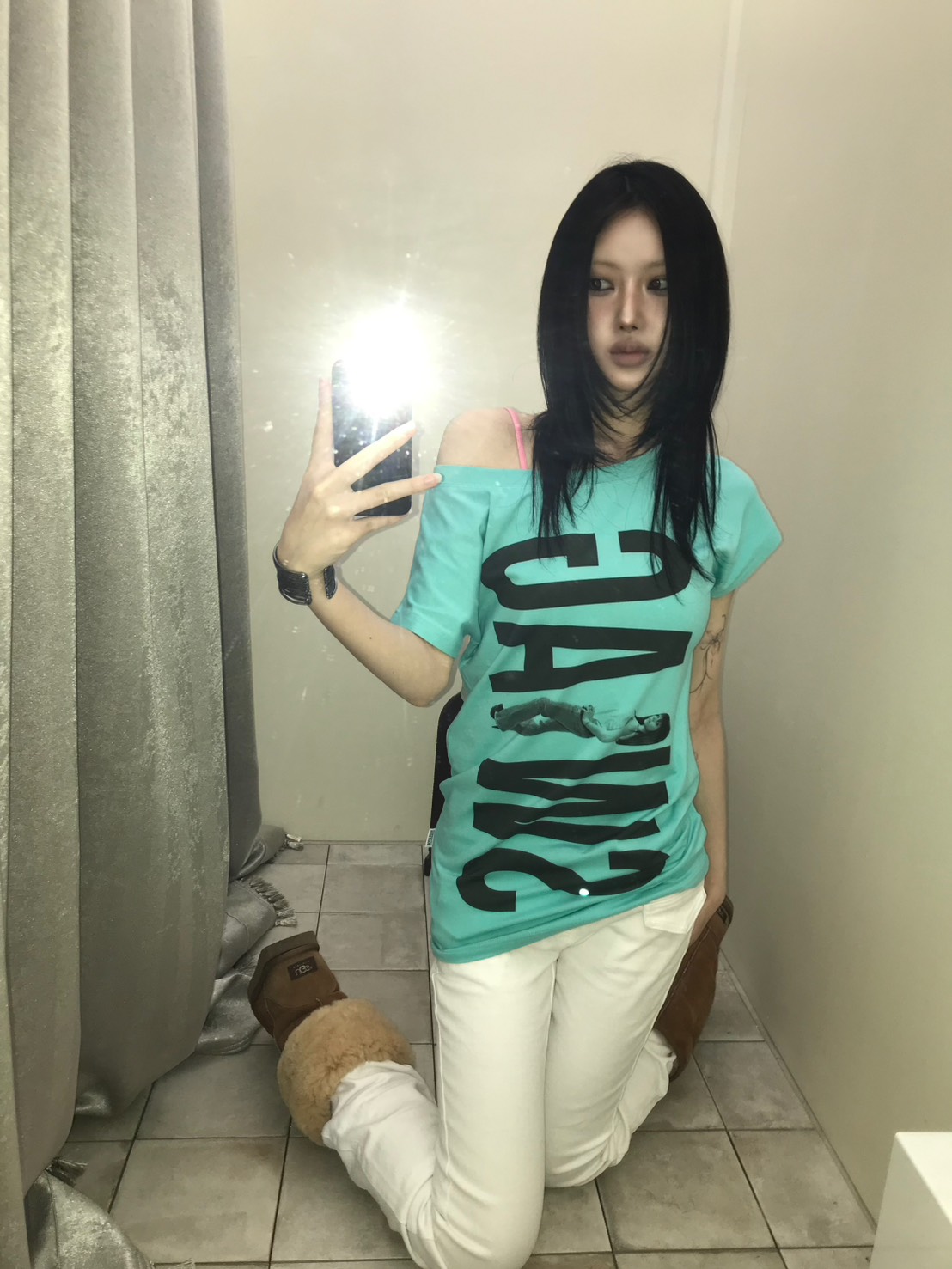 Swag Long Tee Mint – SCULPTOR JAPAN