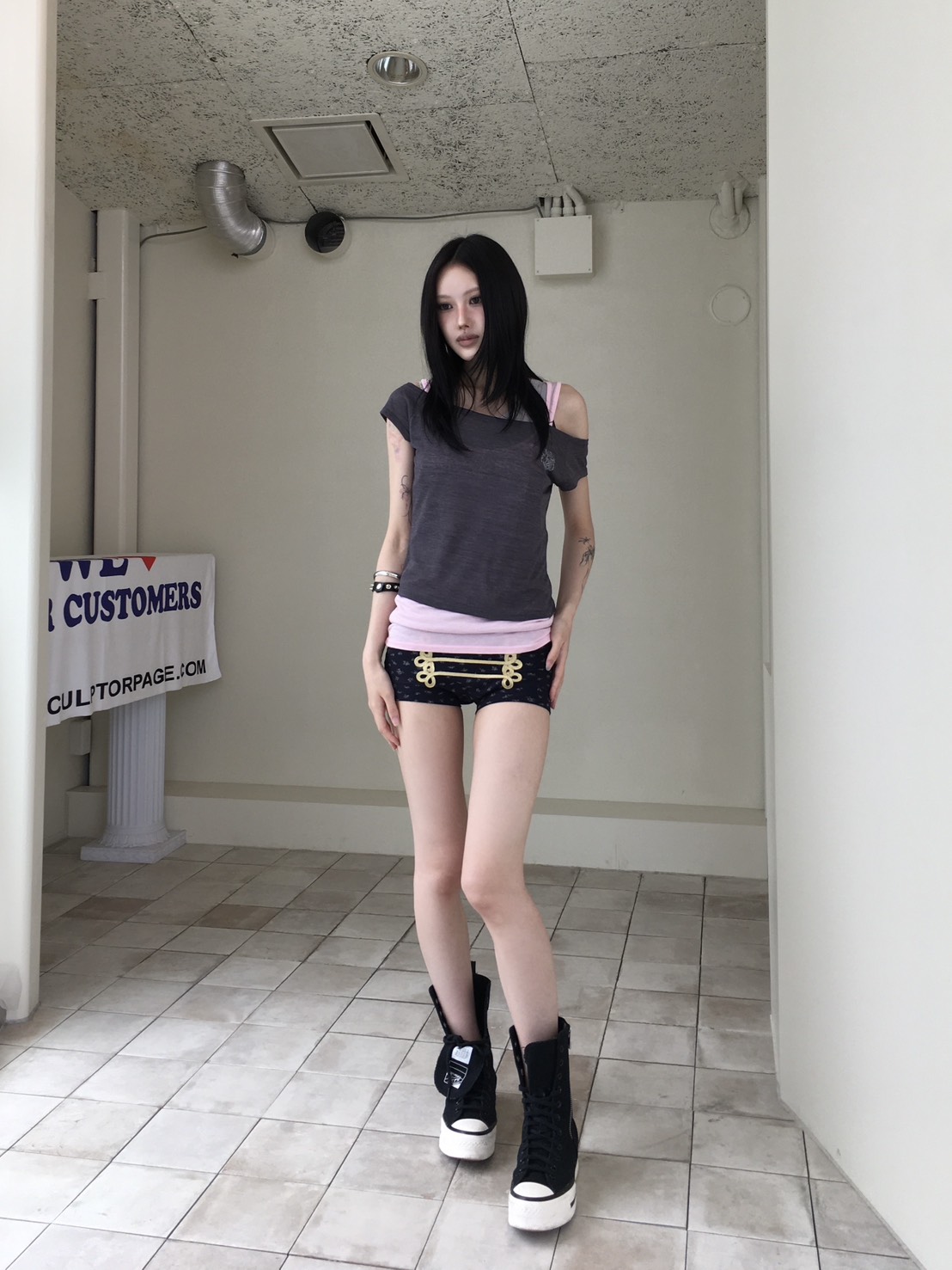 sculptor cottage shorts navy ショートパンツ Napoleon Cottage Shorts Navy – SCULPTOR JAPAN
